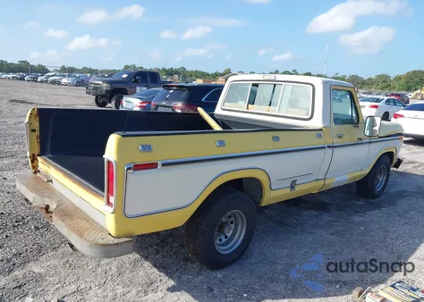 1977 Ford F150 z USA, uszkodzony, nr VIN F15JR001237
